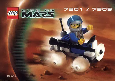 LEGO Space 7309 Rover set