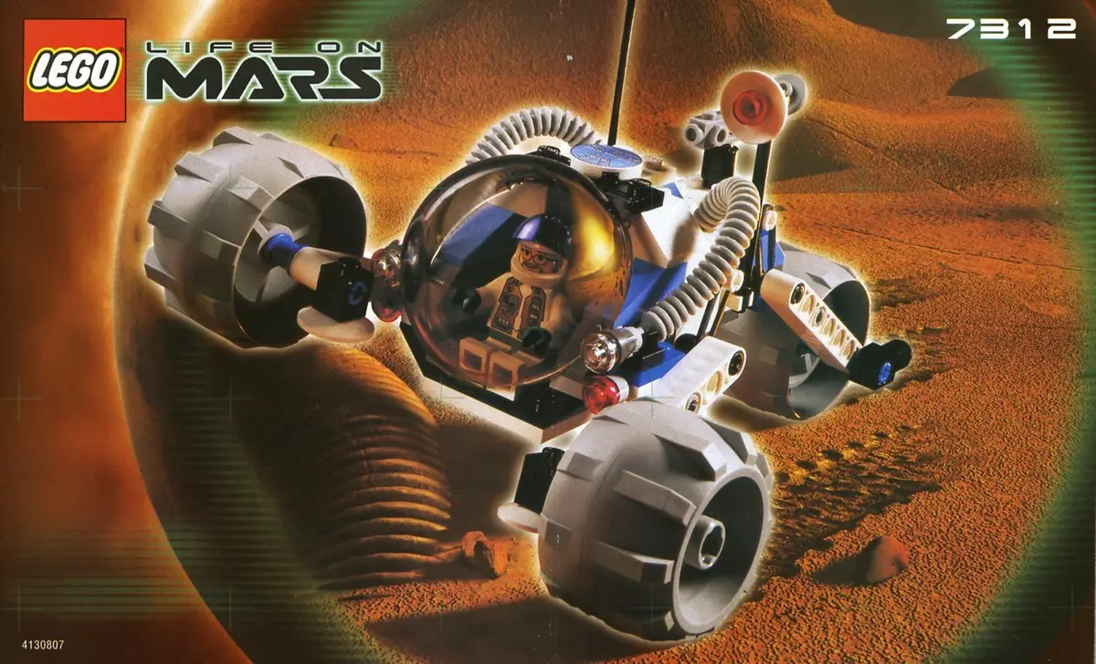 LEGO Space 7312 T3-Trike set