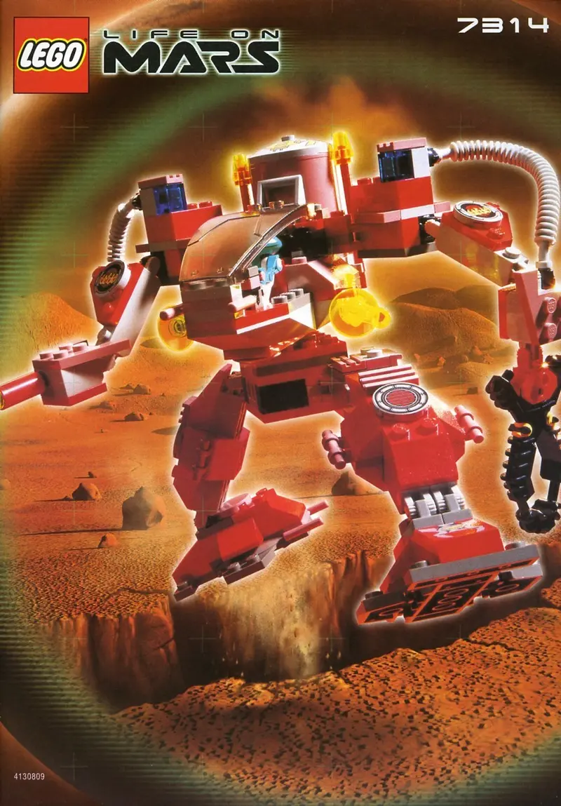 LEGO Space 7314 Recon Mech RP set