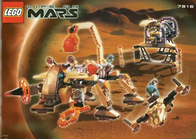 LEGO Space 7316 Excavation Searcher set