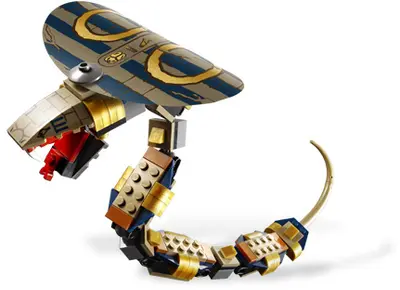 LEGO Pharaoh's Quest 7325 Cursed Cobra Statue set, image 7