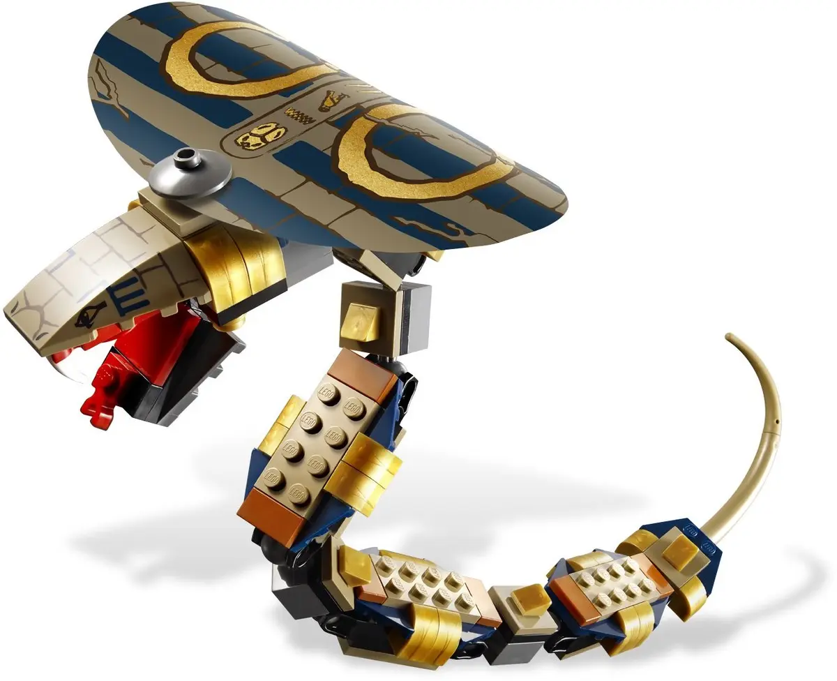 LEGO Pharaoh's Quest 7325 Cursed Cobra Statue set, image 11