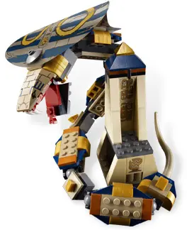 LEGO Pharaoh's Quest 7325 Cursed Cobra Statue set, image 5