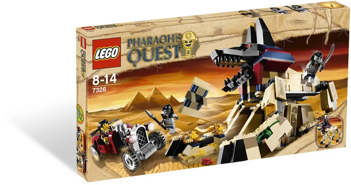 LEGO Pharaoh's Quest 7326 Rise of the Sphinx set, image 9