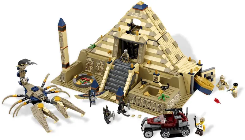 LEGO Pharaoh's Quest 7327 Scorpion Pyramid set