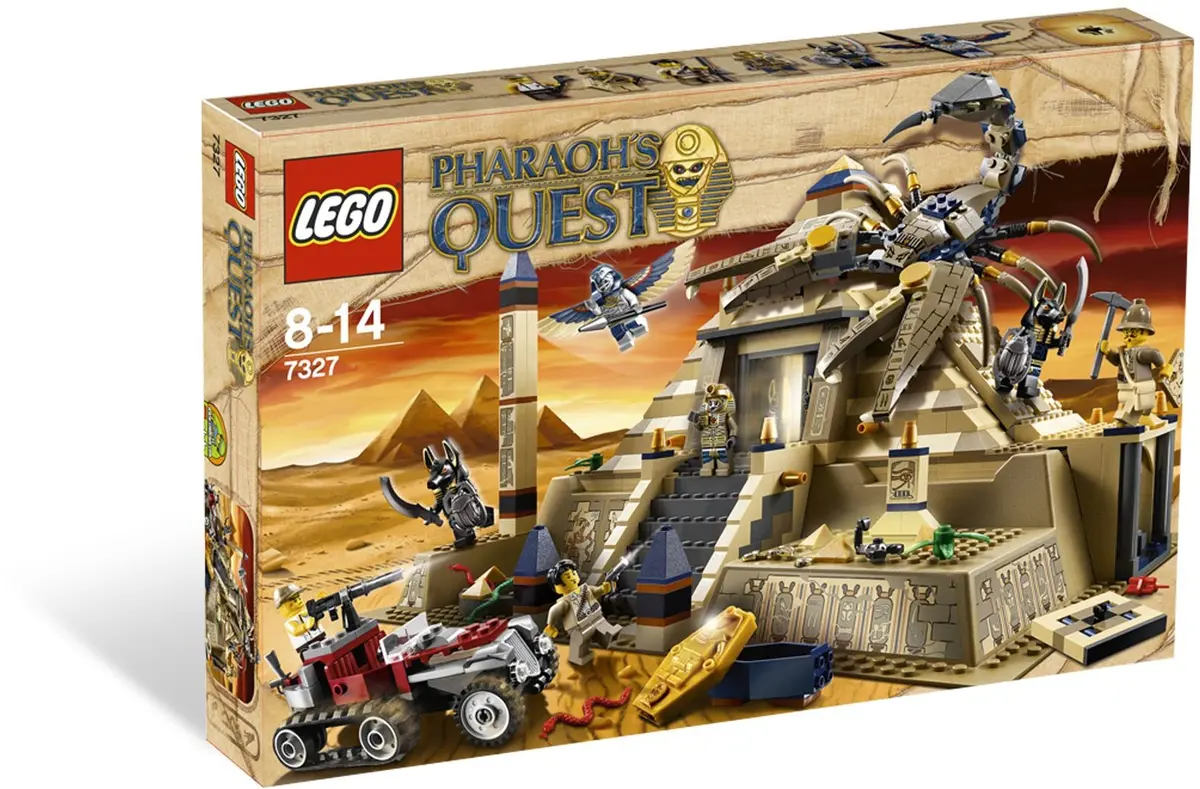 LEGO Pharaoh's Quest 7327 Scorpion Pyramid set, image 11