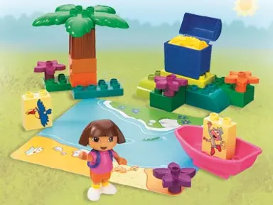 LEGO Explore 7330 Dora's Treasure Island set