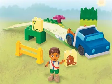 LEGO Explore 7331 Diego's Rescue Truck set