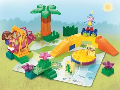 LEGO Explore 7332 Dora and Boots at Play Park set