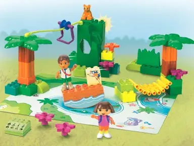 LEGO Explore 7333 Dora and Diego's Animal Adventure set
