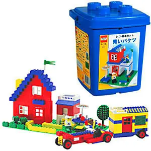 LEGO Make and Create 7335 Foundation Set - Blue Bucket set