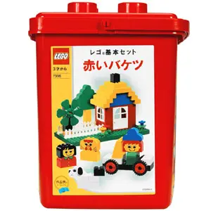 LEGO Make and Create 7336 Foundation Set - Red Bucket set