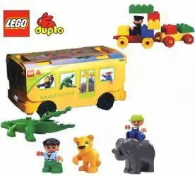 LEGO DUPLO 7339 Friendly Animal Bus set