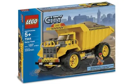 LEGO City 7344 Dump Truck set, image 3