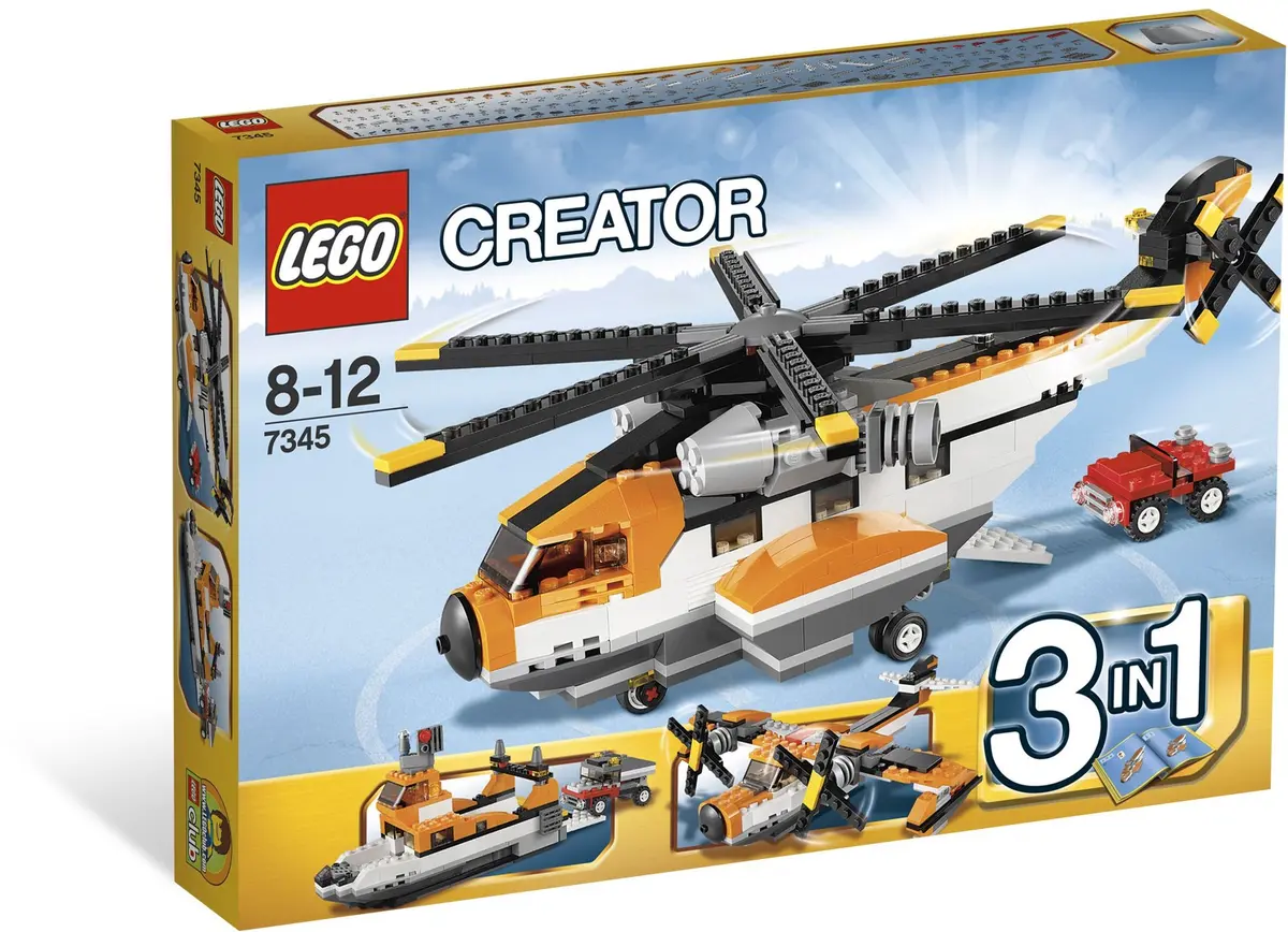 LEGO Creator 7345 Transport Chopper set, image 2