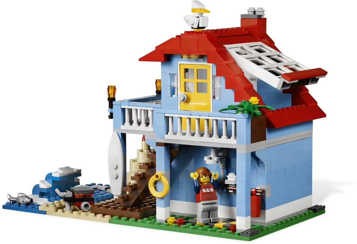 LEGO Creator 7346 Seaside House set, image 3