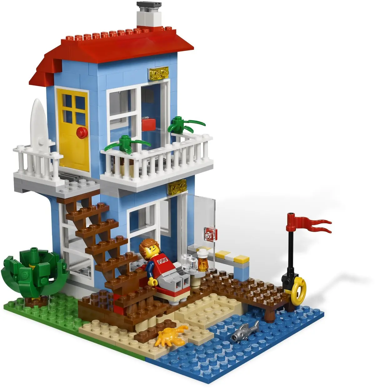 LEGO Creator 7346 Seaside House set, image 6