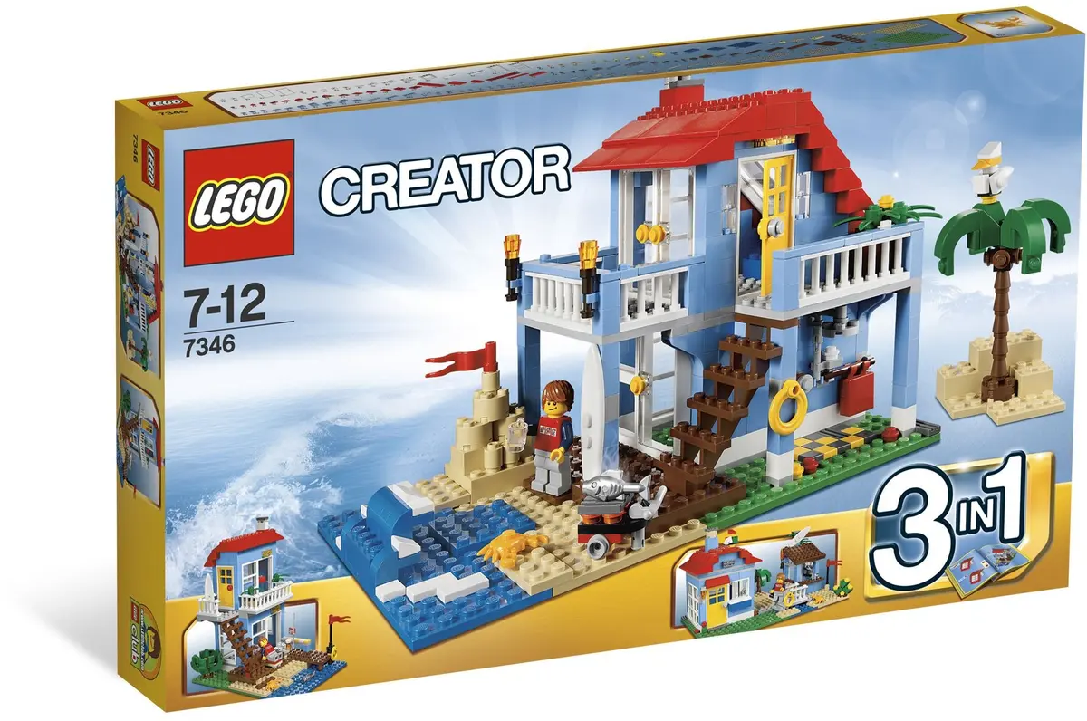 LEGO Creator 7346 Seaside House set, image 2