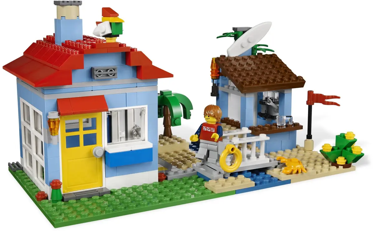 LEGO Creator 7346 Seaside House set, image 5