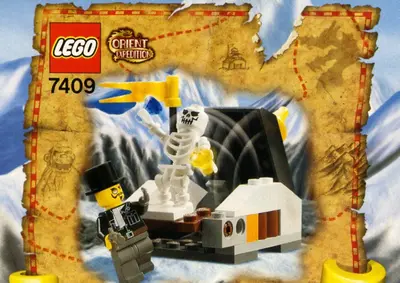 LEGO Adventurers 7409 Secret of the Tomb set