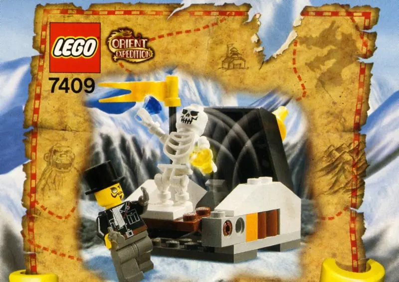 LEGO Adventurers 7409 Secret of the Tomb set