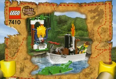 LEGO Adventurers 7410 Jungle River set