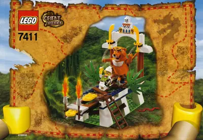 LEGO Adventurers 7411 Tygurah's Roar set