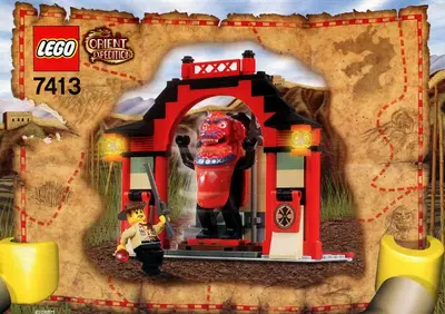 LEGO Adventurers 7413 Passage of Jun-Chi set