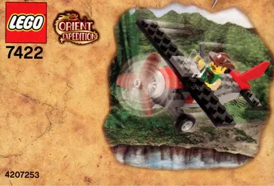 LEGO Adventurers 7422 Red Eagle set