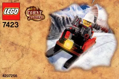 LEGO Adventurers 7423 Mountain Sleigh set