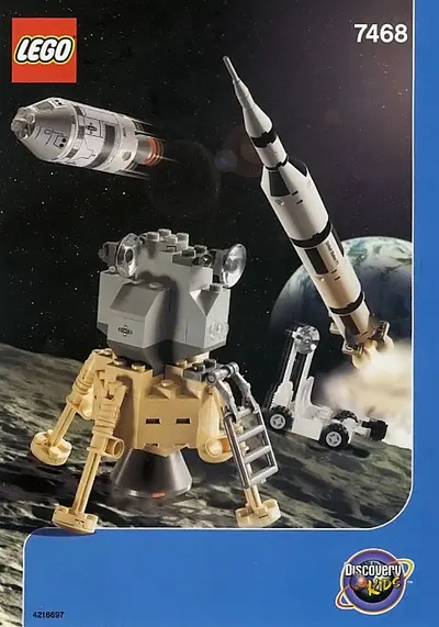 LEGO Discovery 7468 Saturn V Moon Mission set