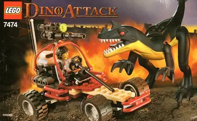 LEGO Dino Attack 7474 Urban Avenger vs. Raptor set