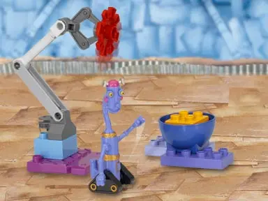 LEGO Explore 7496 Stretchy at Work set
