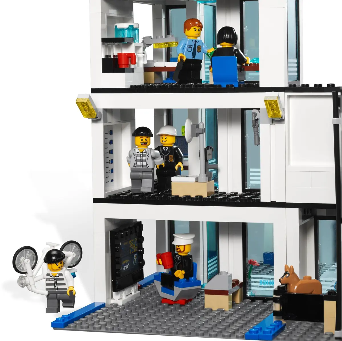 LEGO City 7498 Police Station set, image 13