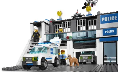 LEGO City 7498 Police Station set, image 5