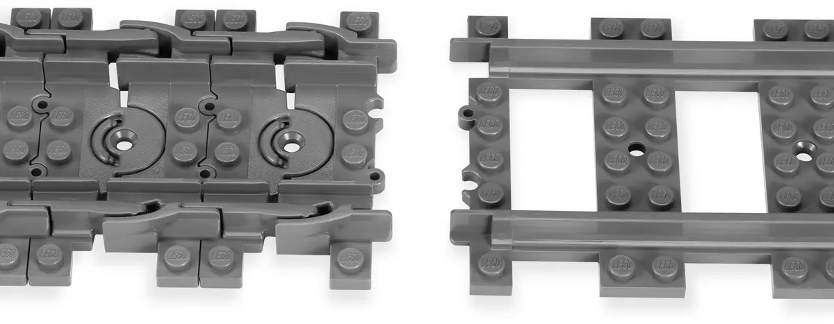 LEGO City 7499 Flexible and Straight Tracks set, image 6