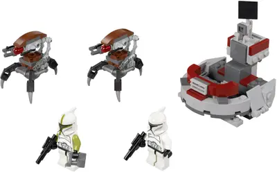 LEGO Star Wars 75000 Clone Troopers vs. Droidekas set
