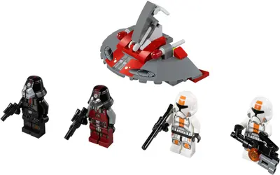 LEGO Star Wars 75001 Republic Troopers vs. Sith Troopers set