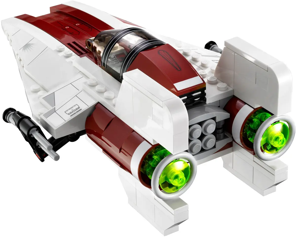 LEGO Star Wars 75003 A-wing Starfighter set, image 3