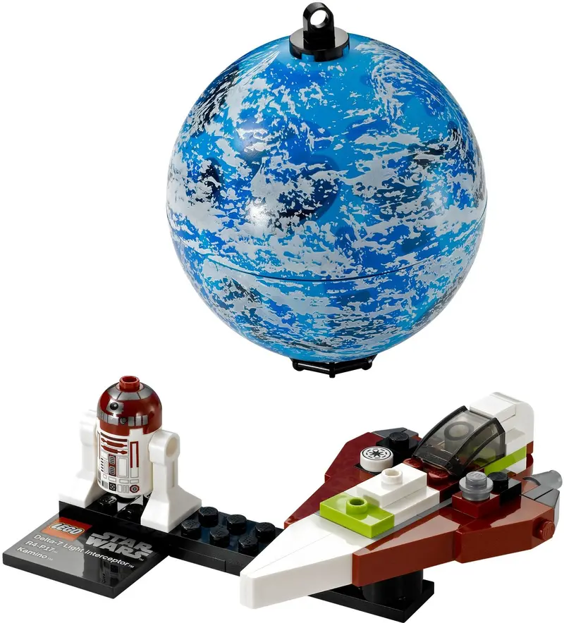 LEGO Star Wars 75006 Jedi Starfighter & Planet Kamino set