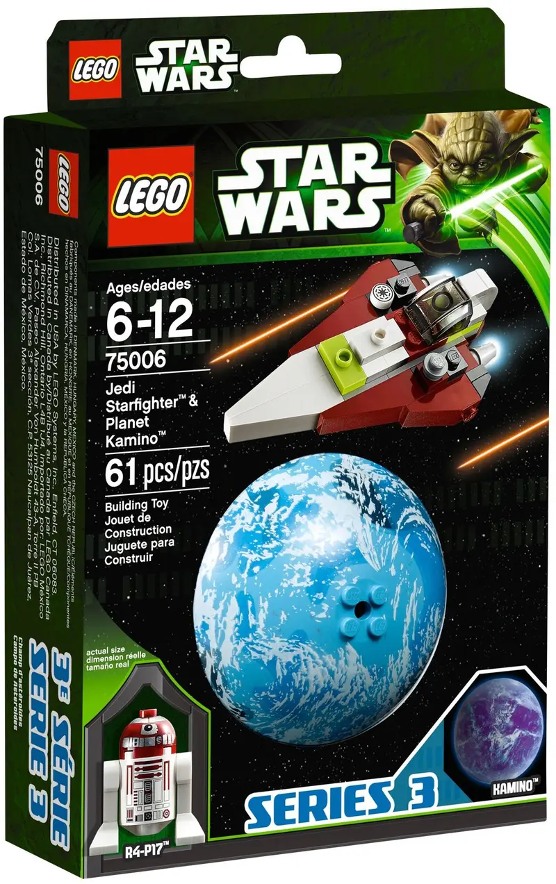 LEGO Star Wars 75006 Jedi Starfighter & Planet Kamino set, image 2