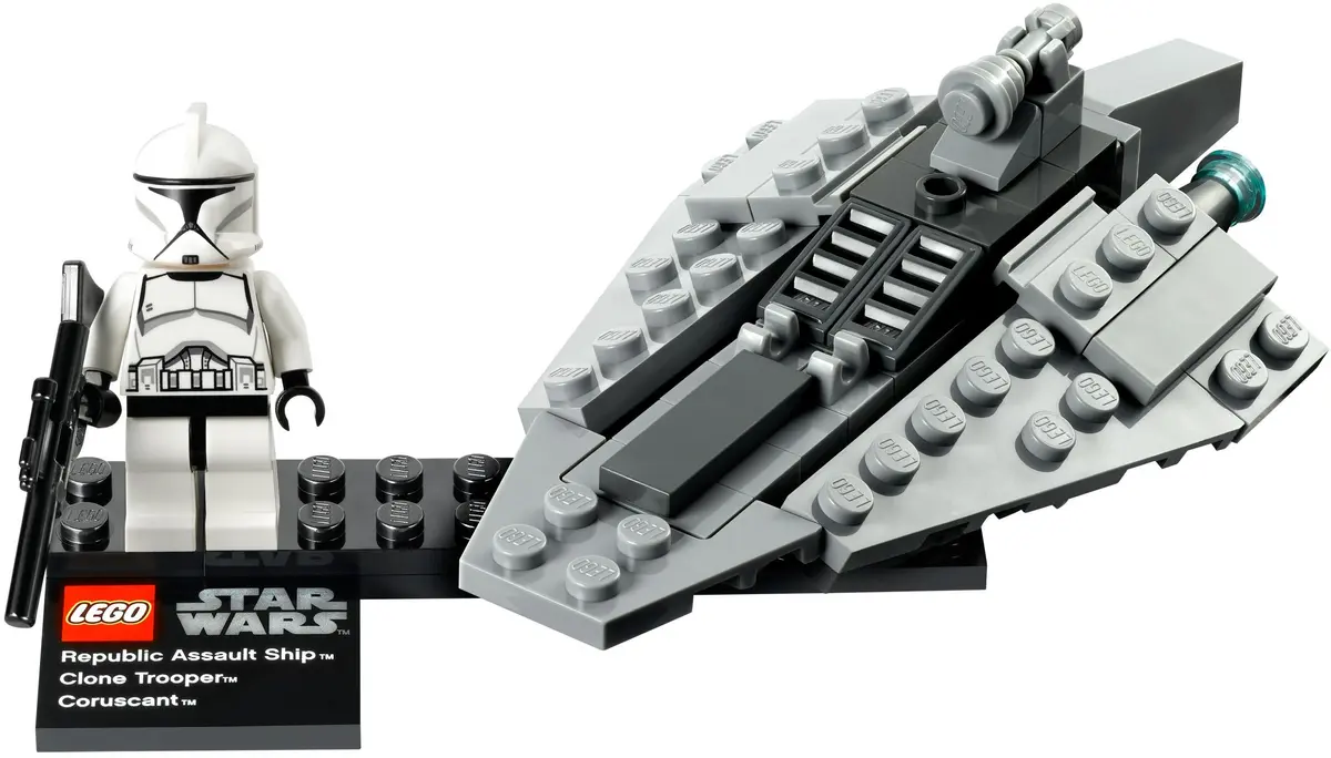 LEGO Star Wars 75007 Republic Assault Ship & Planet Coruscant set, image 3