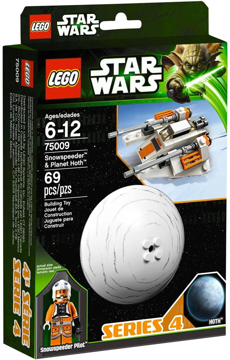 LEGO Star Wars 75009 Snowspeeder & Planet Hoth set, image 2