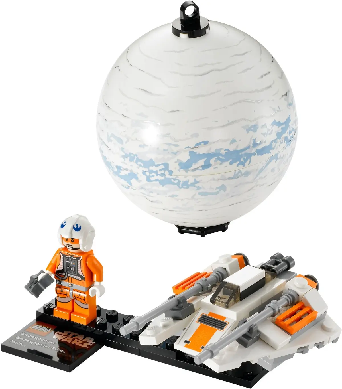 LEGO Star Wars 75009 Snowspeeder & Planet Hoth set
