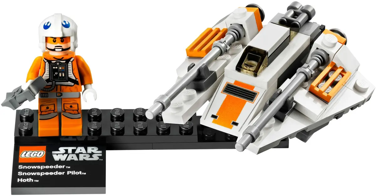 LEGO Star Wars 75009 Snowspeeder & Planet Hoth set, image 3