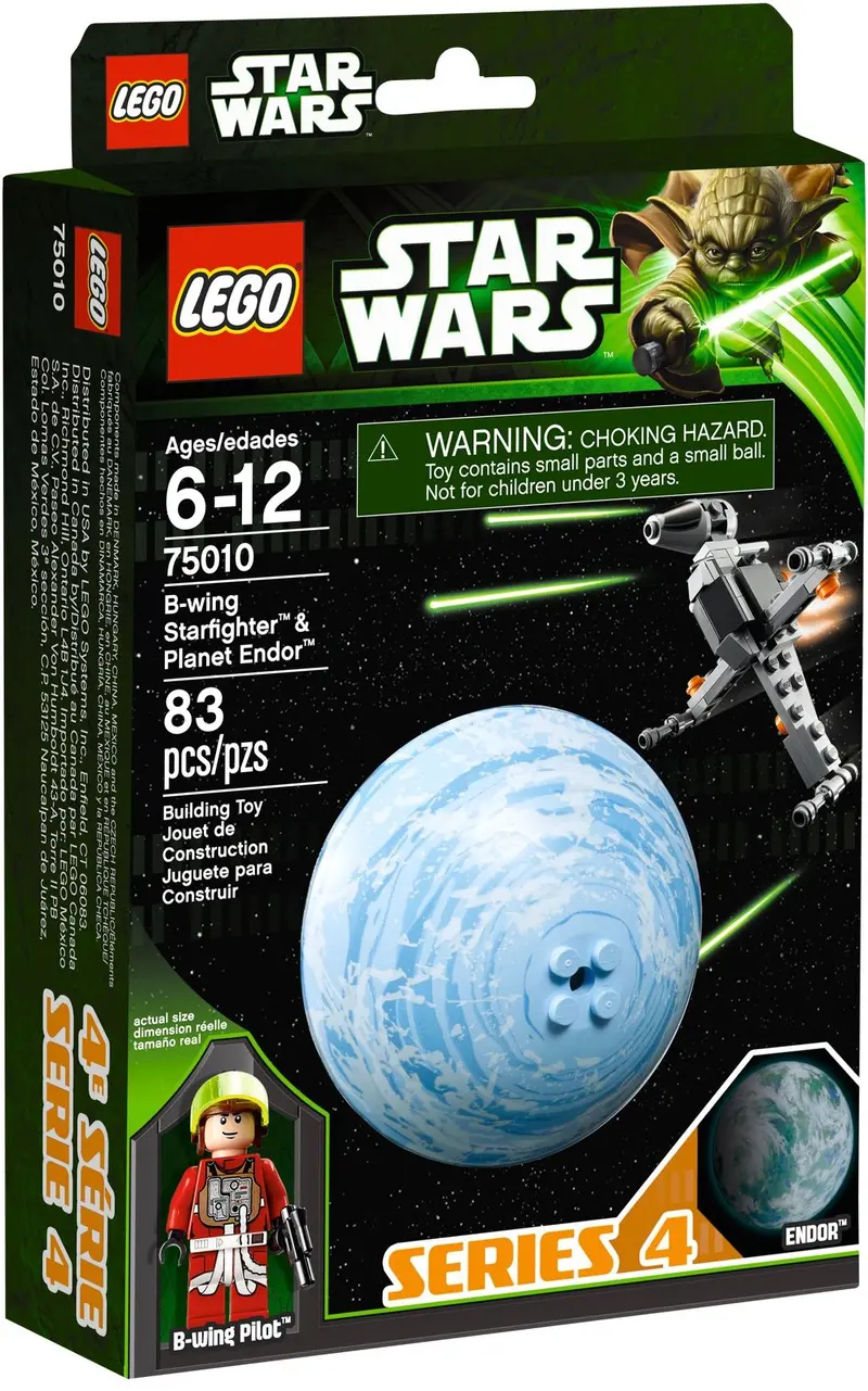 LEGO Star Wars 75010 B-Wing Starfighter & Planet Endor set, image 2