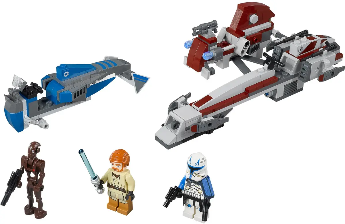 LEGO Star Wars 75012 BARC Speeder with Sidecar set