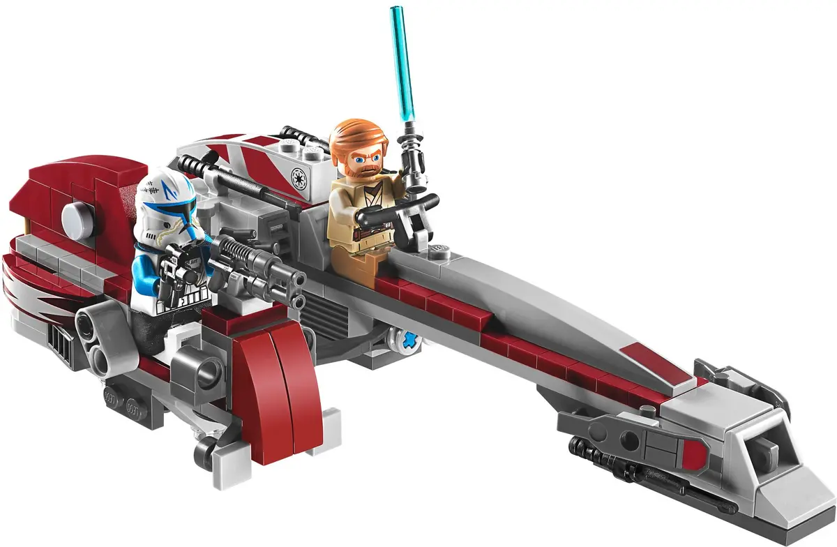 LEGO Star Wars 75012 BARC Speeder with Sidecar set, image 3