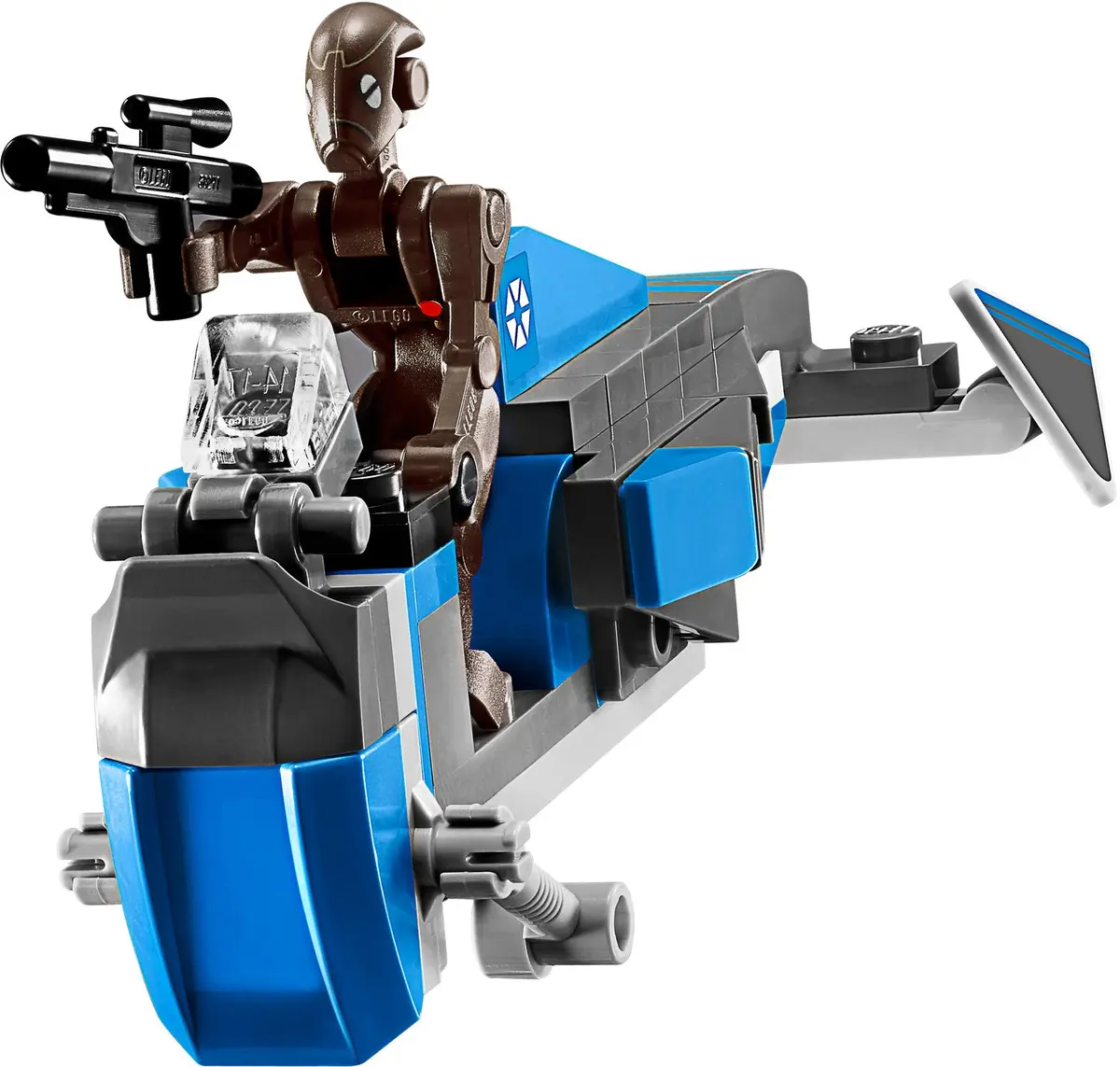 LEGO Star Wars 75012 BARC Speeder with Sidecar set, image 4