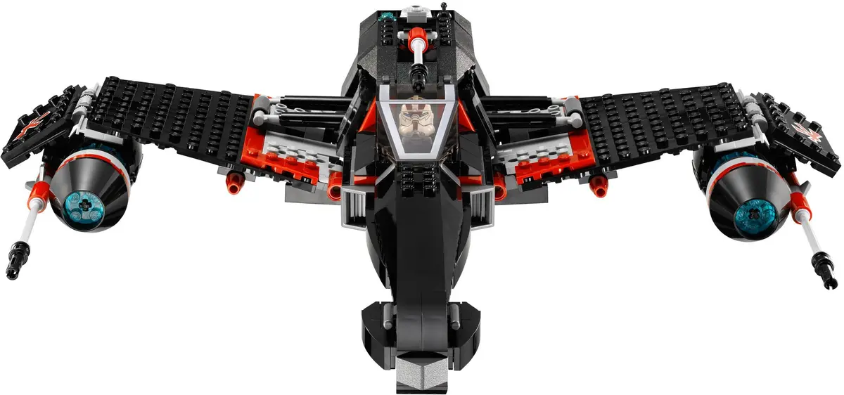 LEGO Star Wars 75018 Jek-14's Stealth Starfighter set, image 4